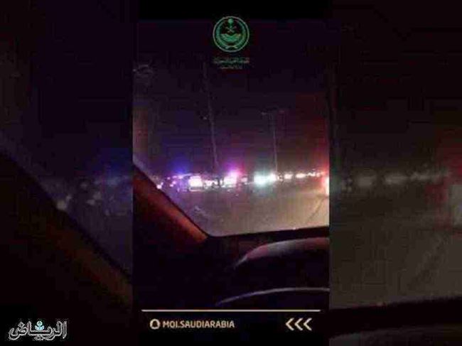 ضبط مخمور تسبب في وفاة مواطن وزوجته على طريق ‫الرياض‬ ‫- الشرقية‬