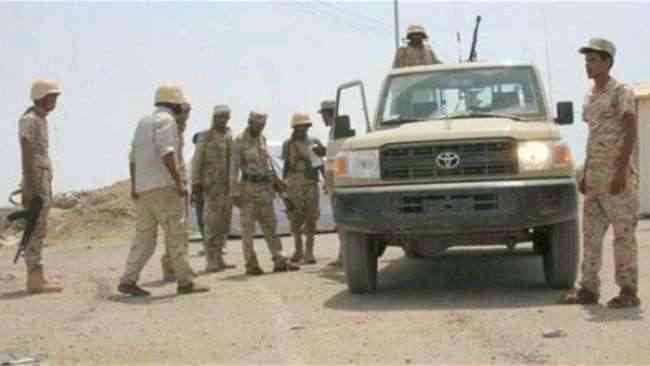 قوات الحزام الأمني تنفذ حملة مداهمات في أبين