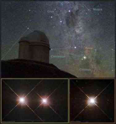 تلسكوب عملاق في تشيلي يبحث عن حياة بالمجموعة النجمية ألفا قنطورس