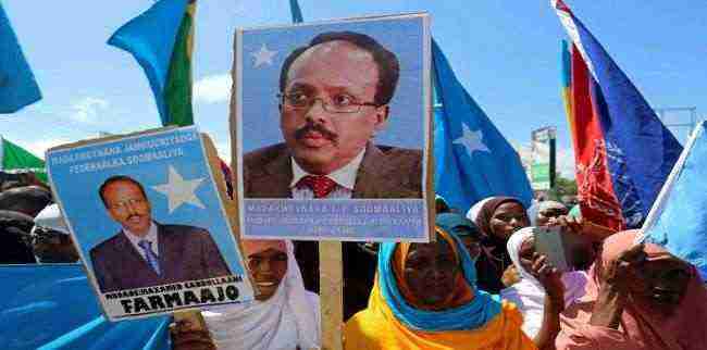 الرئيس الصومالي المنتخب يتسلم مقاليد السلطة‎
