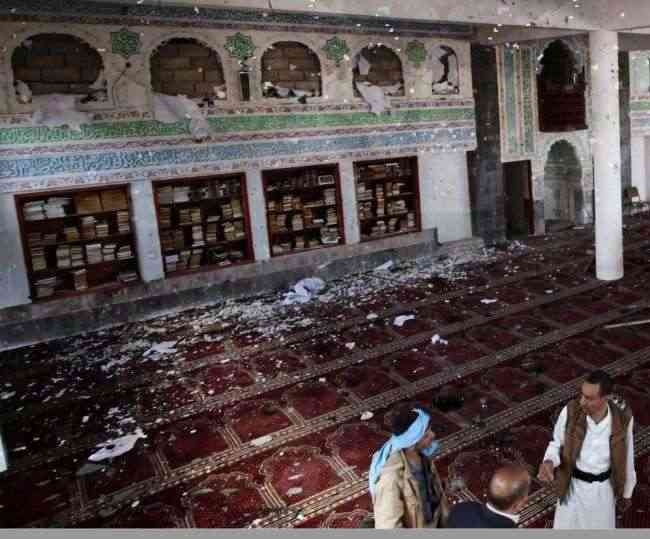 تقرير: ميليشيا الحوثي تنتهك 578 مسجداً وتختطف 150 إماماً