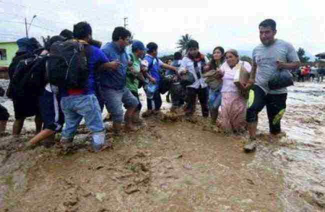 ظاهرة النينو في بيرو تؤدي إلى هطول أمطار مميتة وتفاقم الفيضانات