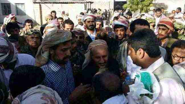 بالصور : شاهد أول ظهور رسمي للعميد طارق صالح في اليمن
