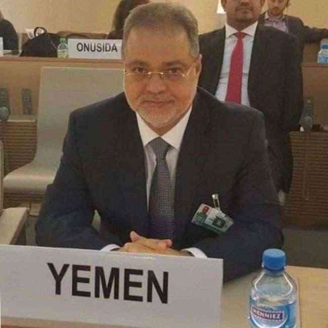 شاهد .. المخلافي يرد على أول تصريح رسمي للمبعوث ألأممي الجديد إلى اليمن