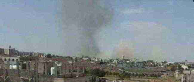 انفجار عنيف يهز منطقة الحصبة بالعاصمة صنعاء