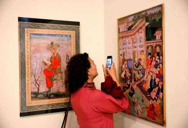 معرض نادر في كابول يعيد إحياء كنوز الفن المغولي