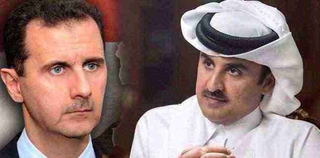 صحيفة بريطانية تكشف عن تحالف سري بين الرئيس الأسد وألامير تميم
