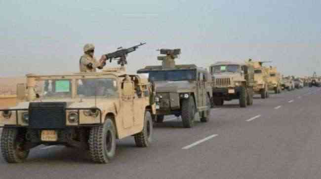 الجيش المصري يعلن القضاء على 19 إرهابياً في شمال ووسط سيناء