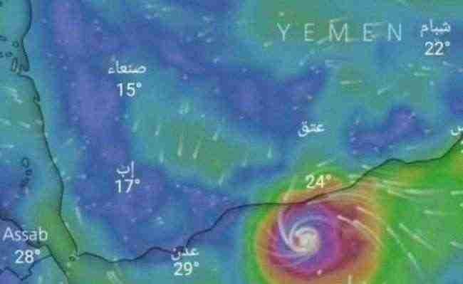 إعصار ماكنو خطر جديد يهدد سواحل اليمن الجنوبية