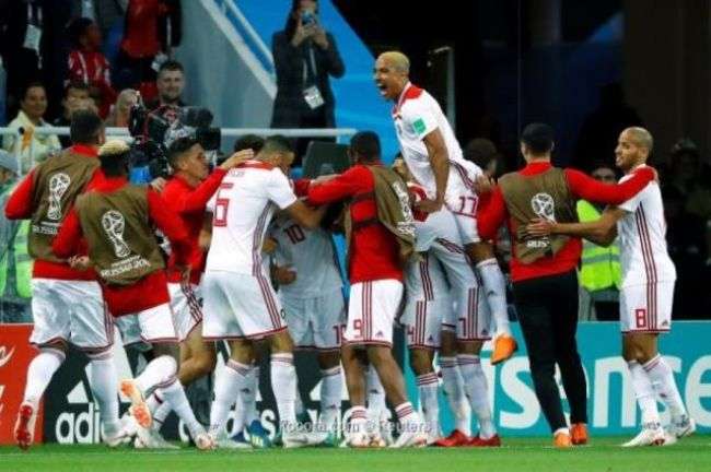 المغرب تودع مونديال كأس العالم 2018 بتعادل مثير مع إسبانيا