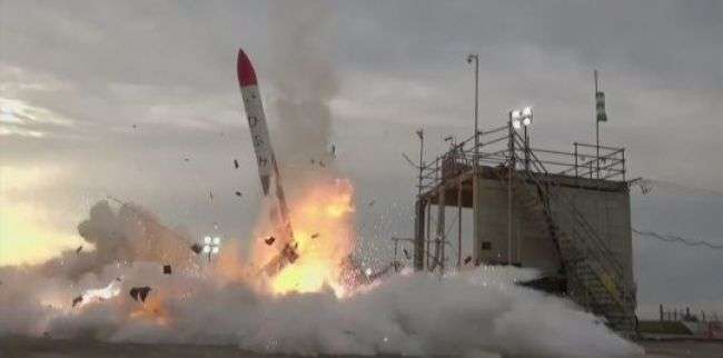 شاهد بالفيديو .. صاروخ ياباني ينفجر بعد ثوان من إطلاقه