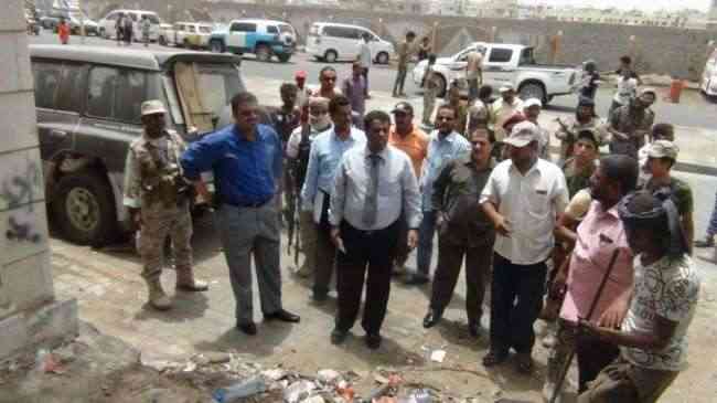 تدشين حملة النظافة في عدد من مديريات العاصمة عدن