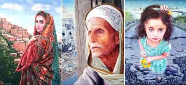 فنان يمني يزرع الجمال في حقول الحرب