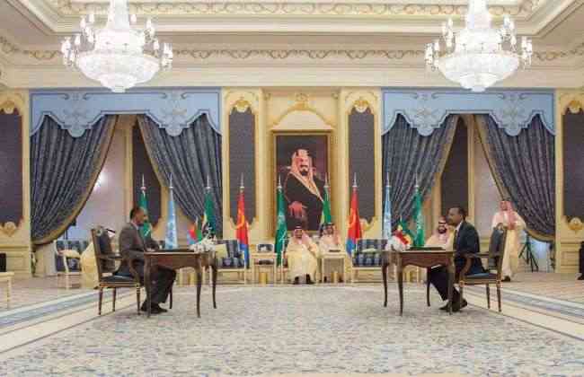 رئيسا إريتريا وأثيوبيا يوقعان اتفاقية جدة للسلام