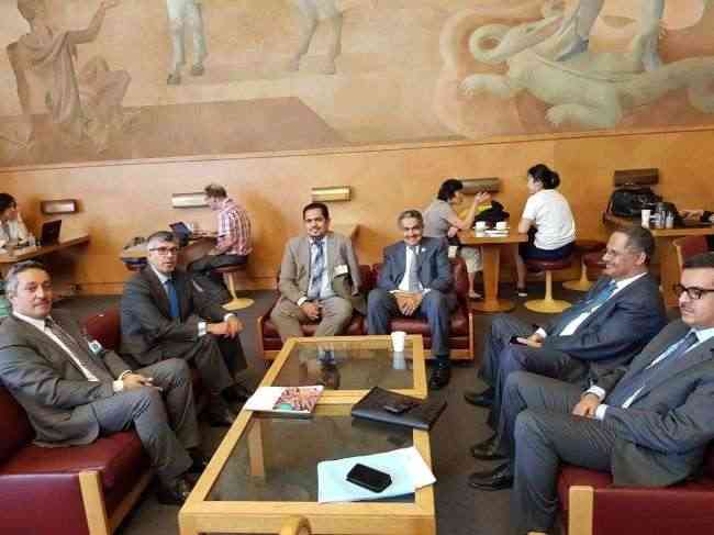 لقاء يمني سعودي إماراتي في جنيف لرصد وتوثيق جرائم الحوثي