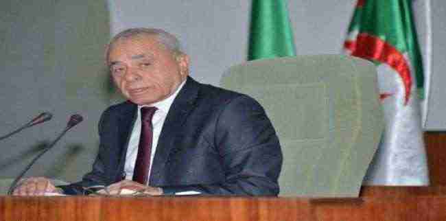 رئيس البرلمان الجزائري يقدم إستقالته