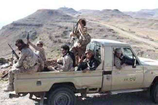 قوات الشرعية تصل المخبأ المحتمل لزعيم الحوثيين بجبال مران