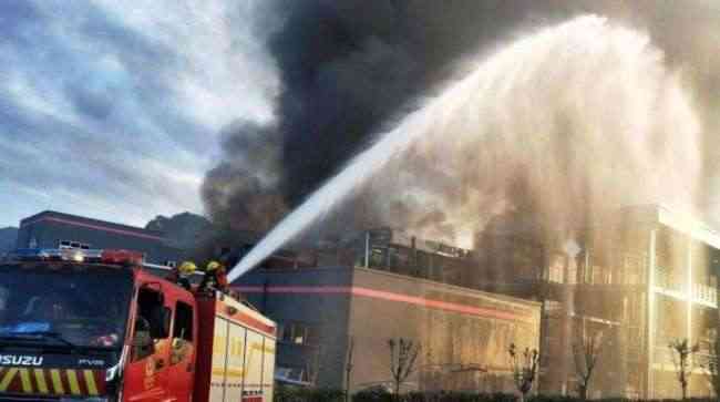 انفجار قرب مصنع كيميائي في الصين يخلف 44 قتيل وجريح