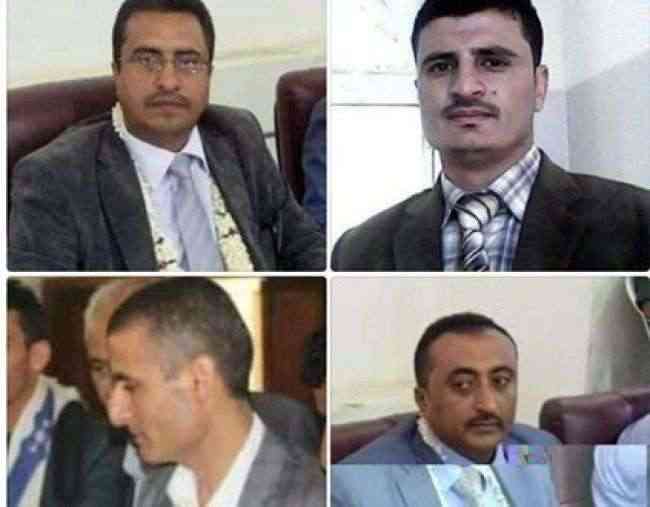بالاسماء والصور : الحوثيون يختطفون ٤ من أكاديميي جامعة حجة