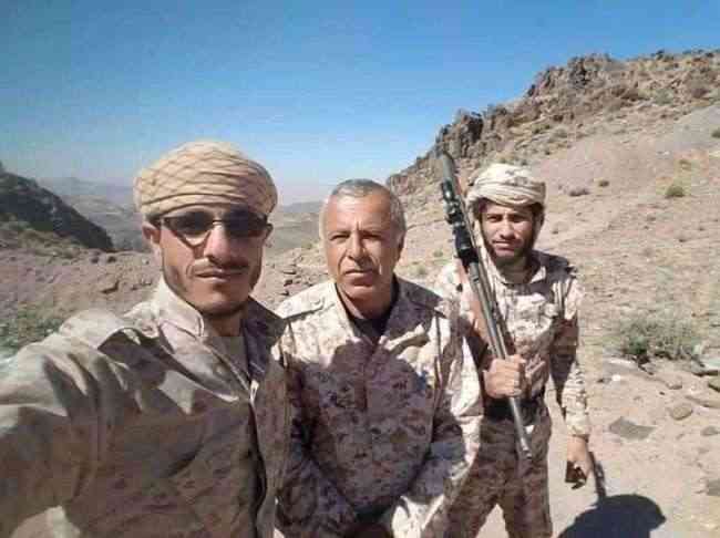 مقتل قائد عسكري بارز بقذيفة أطلقها مسلحو الحوثي في جبهة نهم