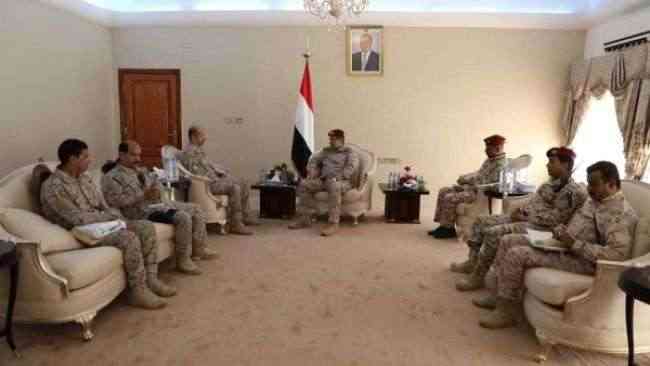 تفاصيل لقاء رئيس هيئة الاركان بقائد قوات التحالف في اليمن