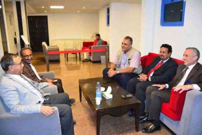 جامعة عدن تبحث سبل التعاون المشترك مع مكتب الأمم المتحدة لخدمة مشاريع UNOPS))في اليمن