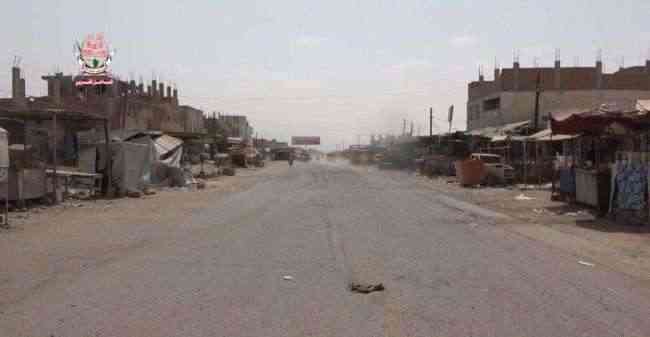 الحوثيون يقصفون مواقع العمالقة في حيس والجبلية بالقذائف