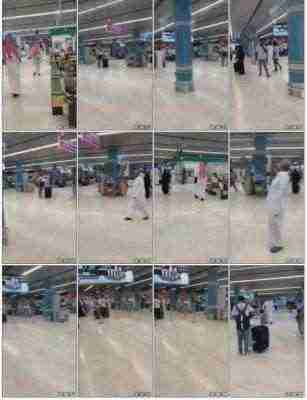 شاهد .. فيديو والصور الاولى من داخل مطار أبها بعد استهدافه من قبل الحوثيين