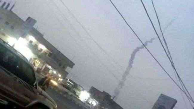 الحوثي يفشل في إطلاق صاروخ باليستي بإتجاه #السعودية
