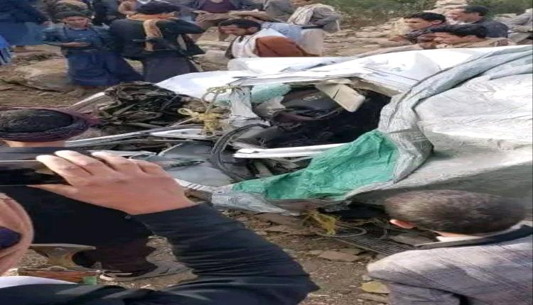 حادث مروري شنيع على طريق صنعاء ضحيته 13 شخص