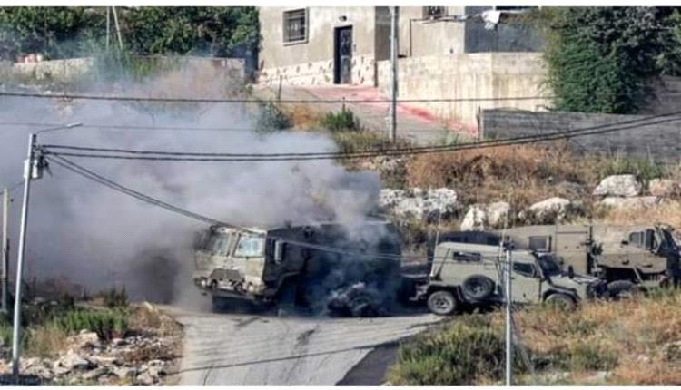 إصابة 4 جنود إسرائيليين ومقتل فلسطيني في اشتباكات بالضفة