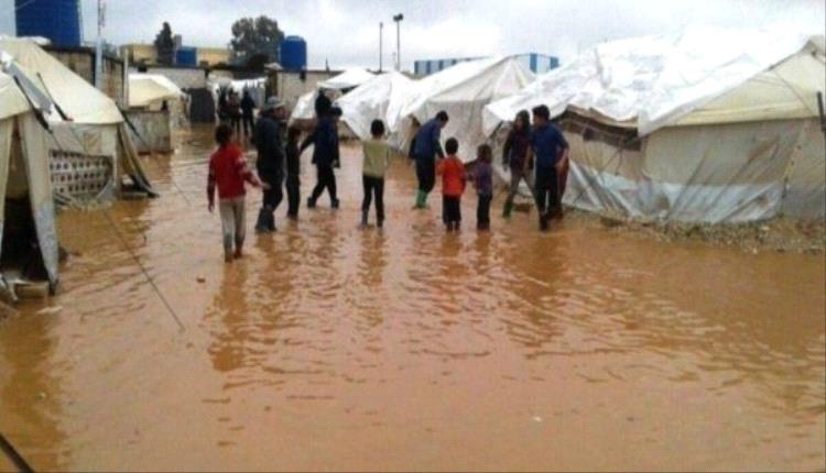 أكثر من 1300 مأوى للنازحين تضرروا بسبب الأمطار على صعدة
