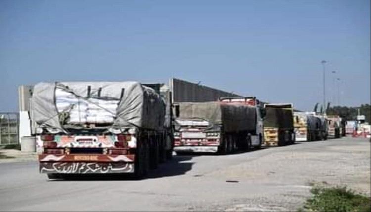 توقعات بدخول 200 شاحنة مساعدات إلى غزة اليوم