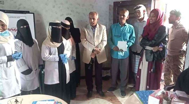 افتتاح الوحدة الصحية الأهلية للتدريب والتأهيل الصحي في قلوعة بئر أحمد بالبريقة