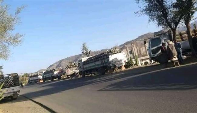 أزمة غاز في تعز في ظل استمرار سائقو الشاحنات إضرابهم بسبب اعتداء مسلح