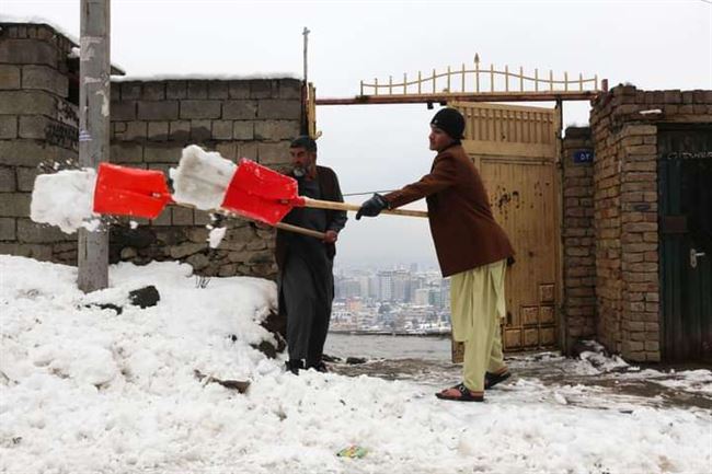 وفاة 160 أفغاني خلال شهر بسبب البرد القارس