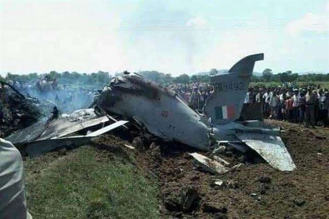 تحطم طائرتين تابعتين لسلاح الجو الهندي ومقتل طيار