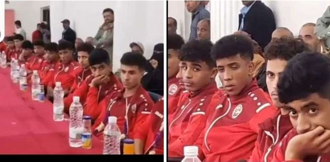 فيديو صادم.. العيسي يخضع منتخب الناشئين لقاعة الجهاد والموت على يد قيادي حوثي بصنعاء