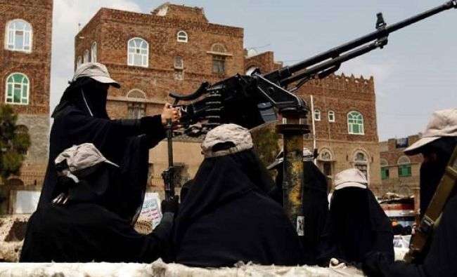 زينبيات الحوثي يعتدين على بالضرب على نزيلات السجن المركزي في إب