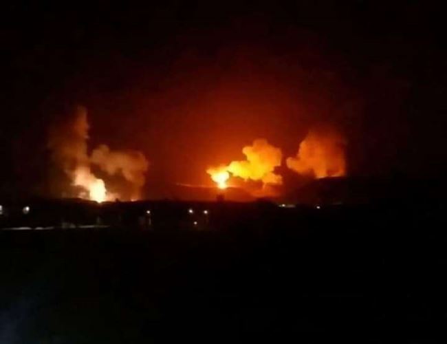 ضربة صاروخية تستهدف قاعدة عسكرية حوثية بالحديدة
