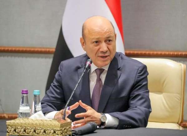 العليمي: الحوثي مستمر في التعنت إزاء مساعي السلام