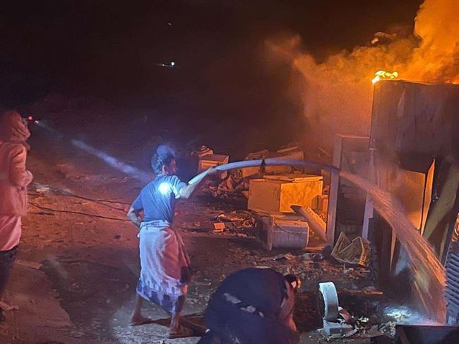 الحوثي ينتهج أسلوب اسرائيل .. قصف عنيف ضد أحياء سكنية في شبوة