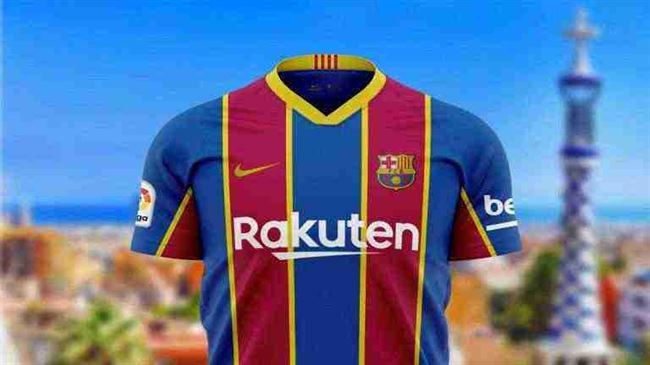 شاهد بالصور.. قمصان نادي برشلونة الثلاثة للموسم الجديد