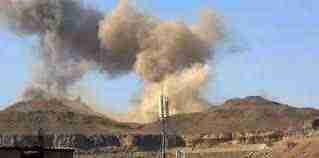 طائرات التحالف تشن غارات عنيفة على مواقع الحوثي في صنعاء