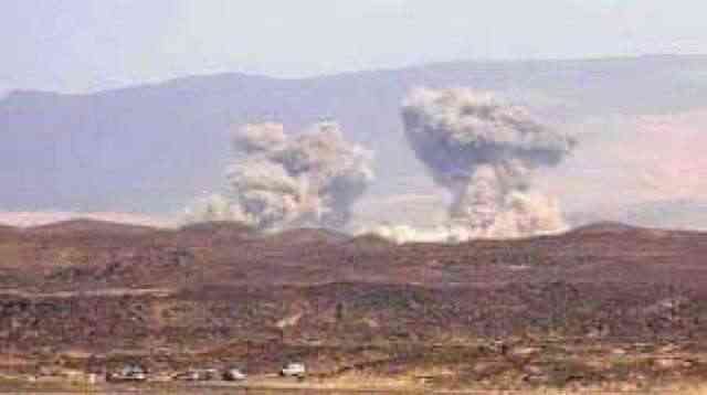 بغارات جوية.. مصرع عشرات الحوثيين وجرحى آخرين وتدمير آليات ومعدات عسكرية في صرواح