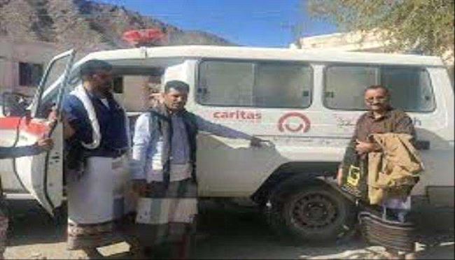الأجهزة الأمنية تستعيد سيارة إسعاف تابعة لمنظمة دولية في لحج