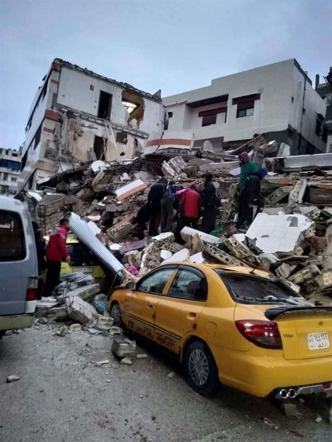 ارتفاع أعداد ضحايا زلزال سوريا.. 371 قتيل 1042 جريح وألاف المفقودين