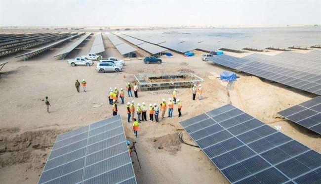 سباق مع الزمن.. الإعلان عن موعد تدشين التشغيل التجريبي لمحطة الطاقة الشمسية في عدن