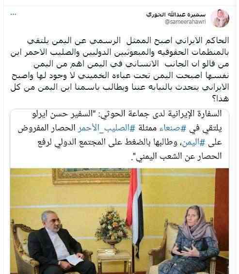سياسية يمنية :هذا هو الشخص الذي يمثل اليمن 