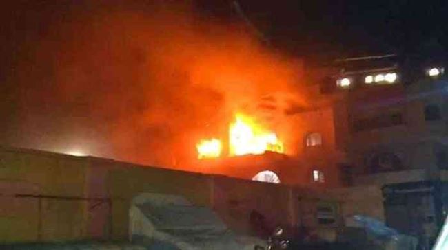 حصيلة جديدة مرتفعة لضحايا حريق صنعاء